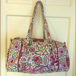 Vera Bradley medium duffel bag